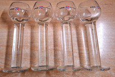 4 Aquavit Gläser Fra Norge