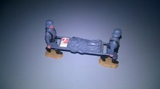 Timpo Toys - 2 deutsche Soldaten mit Verletztem auf Trage - 2. Weltkrieg - WW 2