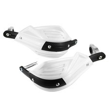 Defekt: Handprotektoren für Enduro / Motocross Handschützer XD5 weiß