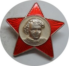 Pin, Abzeichen, Anstecknadel UdSSR, Junge Lenin-Variante 2. 
