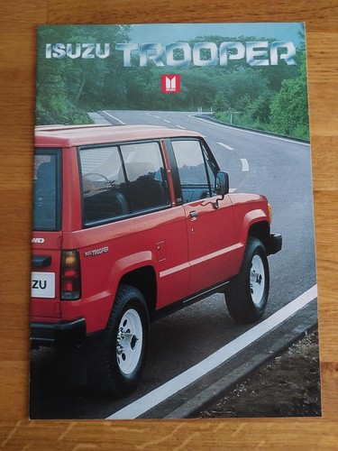 Isuzu trooper prospekt - isuzu,