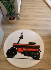 Teppich Motocompo JDM Zoomer Monkey Dax Läufer Dekoration rund sehr weich 100cm