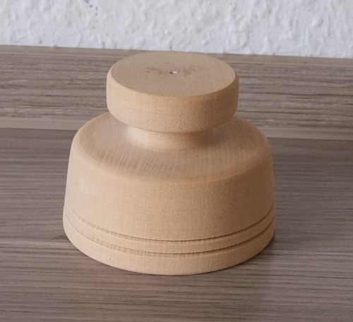 Runde butterform holz mit - runde,