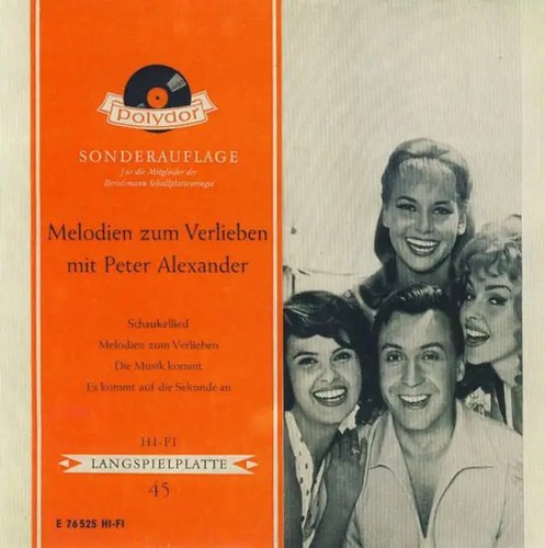 Peter alexander melodien zum - peter,