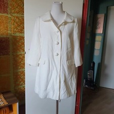 Leichter Weißer Mantel