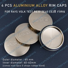 4 x 65mm für Rays Volk Bronze