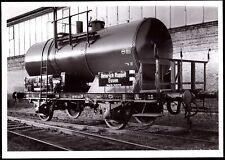 E 967 Foto 18x13cm Eisenbahn Wagon Tank Firma Heinrich Ruppel Essen Rüttenscheid