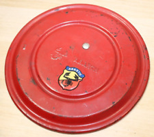 Autobianchi A112  Abarth  Deckel für Luftfilterkasten Rot, D28cm, Oldtimer