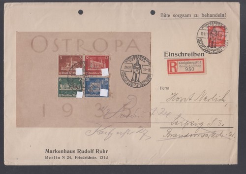 Deutsches reich block mit - block,