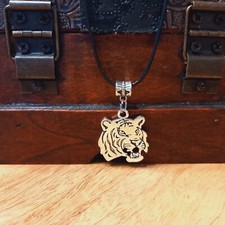 Halskette Tiger Tigerkopf Kette mit Anhänger mittelgroßer Anhänger (22)