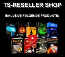 TS-Reseller Shop - inkl. 11 Top-Produkte - PLR-/Reseller-Lizenz