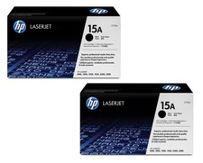 2x Original HP Toner 15A C7115A für Laserjet 1000 1005 1200 1220 3300 oV
