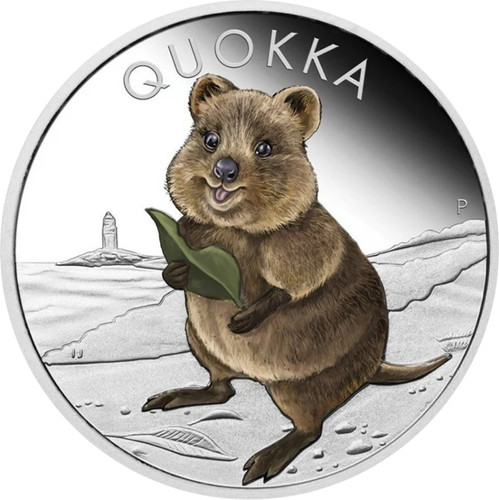 Silbermünze australian quokka - australian,