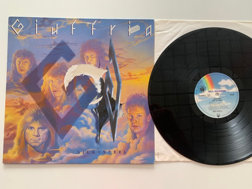 Giuffria silk steel lp 1986 - &, lp-1986
