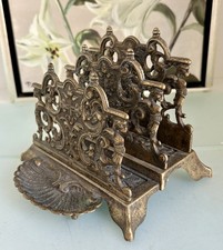 Messing Schreibtischaufsatz