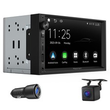 CAM+Eonon X3 7" QLED Touch Android Auto Doppel 2 DIN Autoradio Apple CarPlay DSP