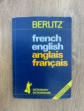 Berlitz French-English Pocket