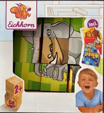 Eichhorn -  Würfel Puzzle / Würfel-Steckpuzzle / 100003623