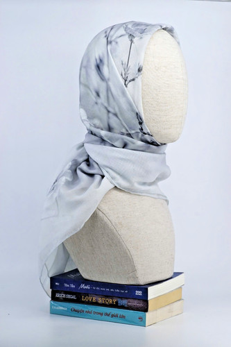 Cotton voile hijab - cotton,