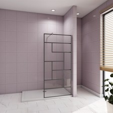 200cm Walk in Duschwand 8mm