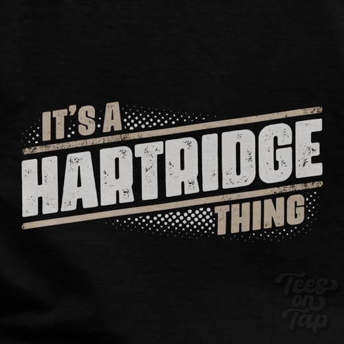 Hartridge thing t shirt - it's,
