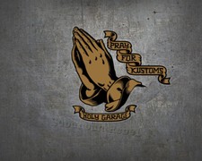 Pray for Kustoms Aufkleber -