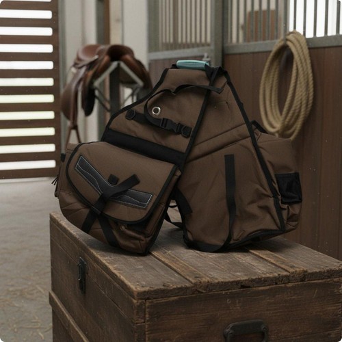 Reitsport satteltasche canvas - reitsport,