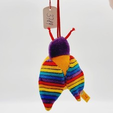 Steiff Archiv! Steiff 6307/11 Rollo Käfer mit Rassel 11 cm Geschmacksmuster