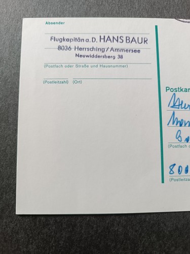 Autogramm generalleutnant und - generalleutnant,