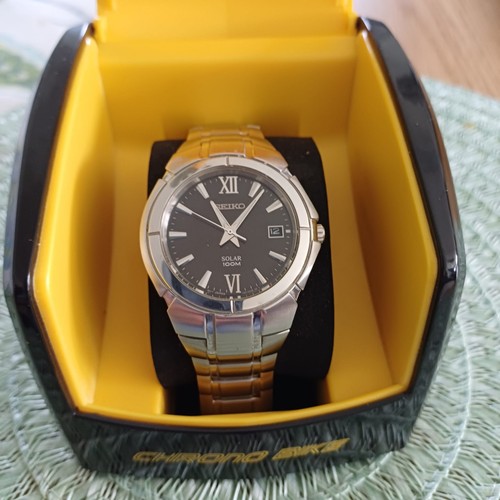 Seiko herrenuhr solar - herrenuhr,