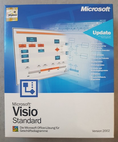Microsoft visio standard 2002 - microsoft,