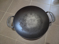 Original weber gusseisen wok - original,