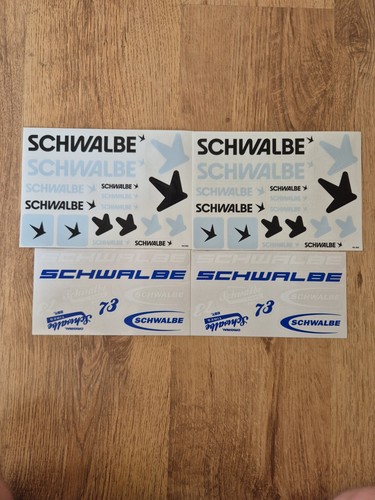 Schwalbe aufkleber sticker set - sticker,