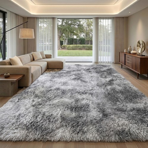 Fluffy rugs large shaggy - shaggy, rug