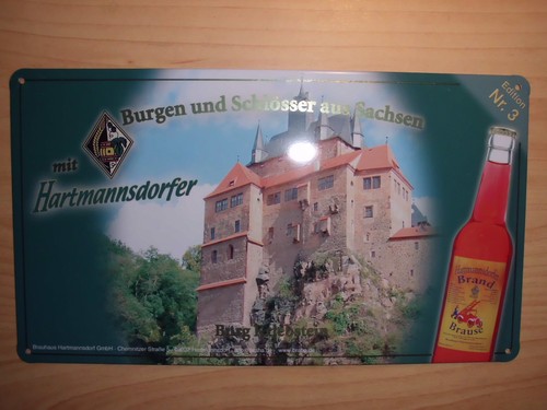 Blechschild hartmannsdorfer - -,