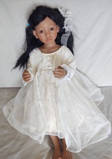 Künstlerpuppe Seraphina, von Philip Heath, 1999, von der Firma Götz, Zertifikat