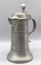 Zinnkanne Stitze datiert 1821