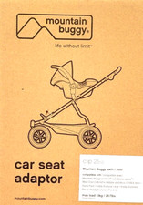 Mountain Buggy Adapter Clip 25v2 für Autositze für Kinderwagen Swift / Mini u.a.