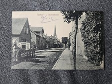 Nortorf, Kieler Straße, Neumünster, Kutsche, Menschen, Foto Ak, Postkarte