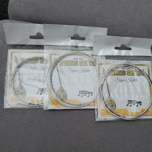 Elektro saz baglama - 3x, teli