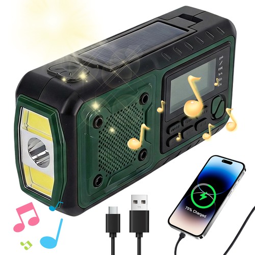 Kurbelradio solar notfallradio - kurbelradio,
