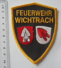 Ärmelabzeichen Feuerwehr Schweiz - Gemeinde Wichtrach Kanton Bern