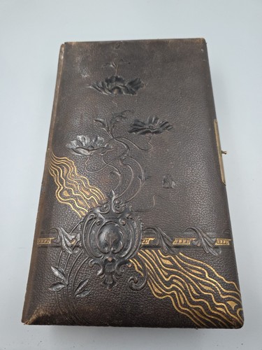 Antikes fotoalbum jugendstil - antikes,