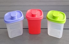 Tupperware 3 x Mess & go Schüttelbecher/Shaker 350ml / Skala bis 250ml - im Set 
