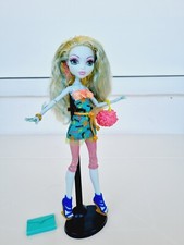 Mattel BBJ75 Monster High Lagoona Blue Puppe Barbie beweglich Haus