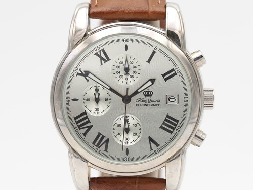 King quartz chronograph - king,