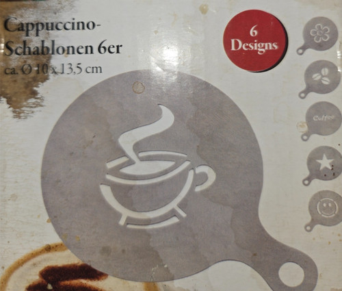 Kaffee cappuccino schablonen - kaffee,