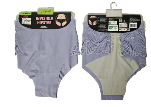 Damen hipster slip nahtlos 2er - hipster,