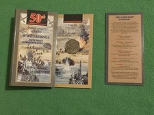50. Jahrestag der D Day Landings 50 Pence Gedenkmünze (1994)