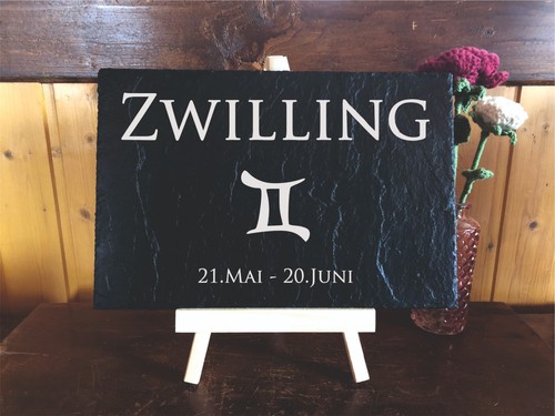Schiefertafel zwilling - schiefertafel, "zwilling"